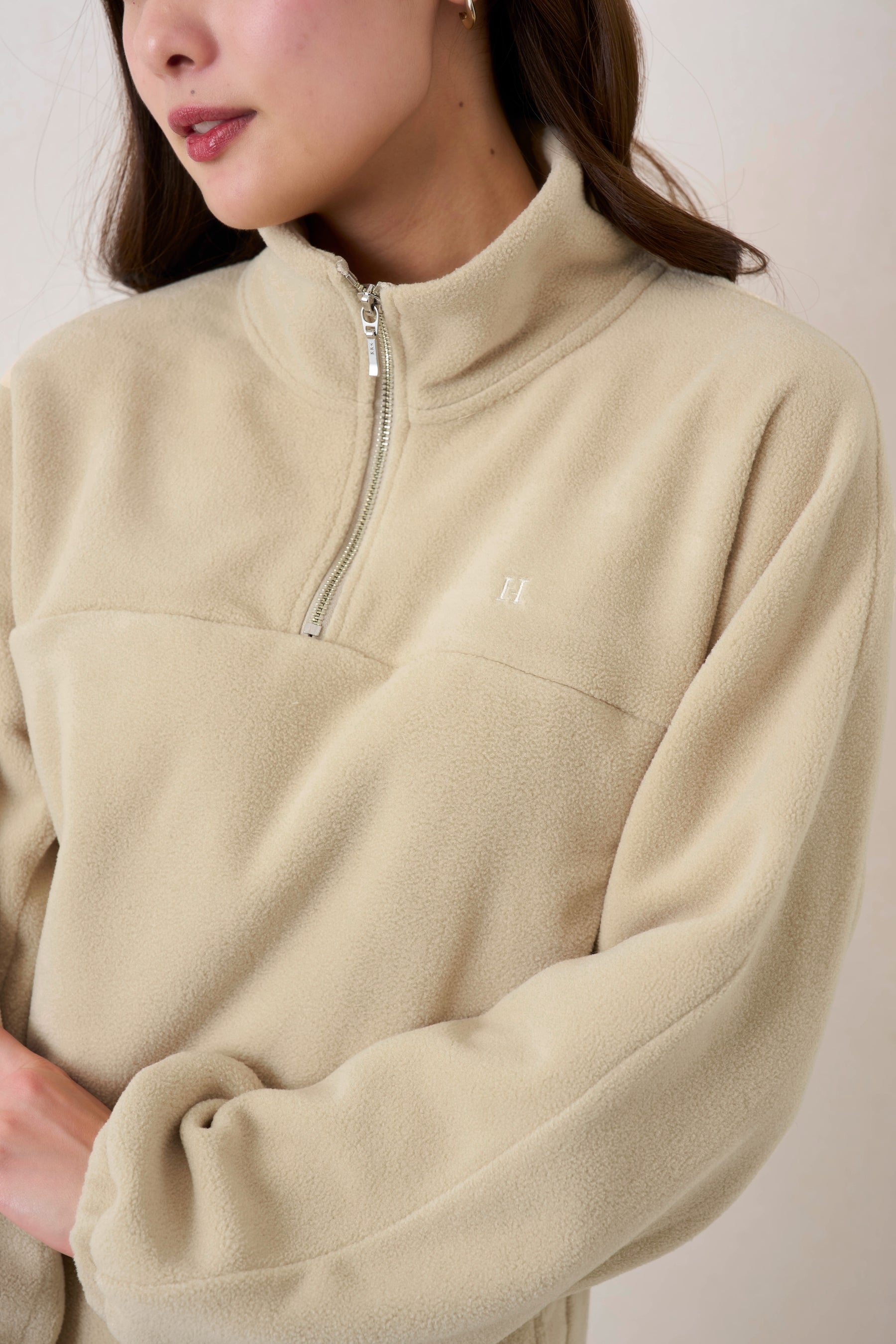 Flight Mode Half Zip Fleece Pullover