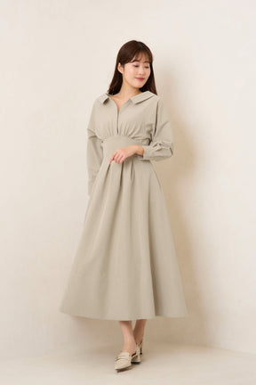 【nude beige】Montecristo Long Dress