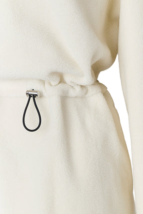 【1月上旬発送】Flight Mode Fleece Mini Dress