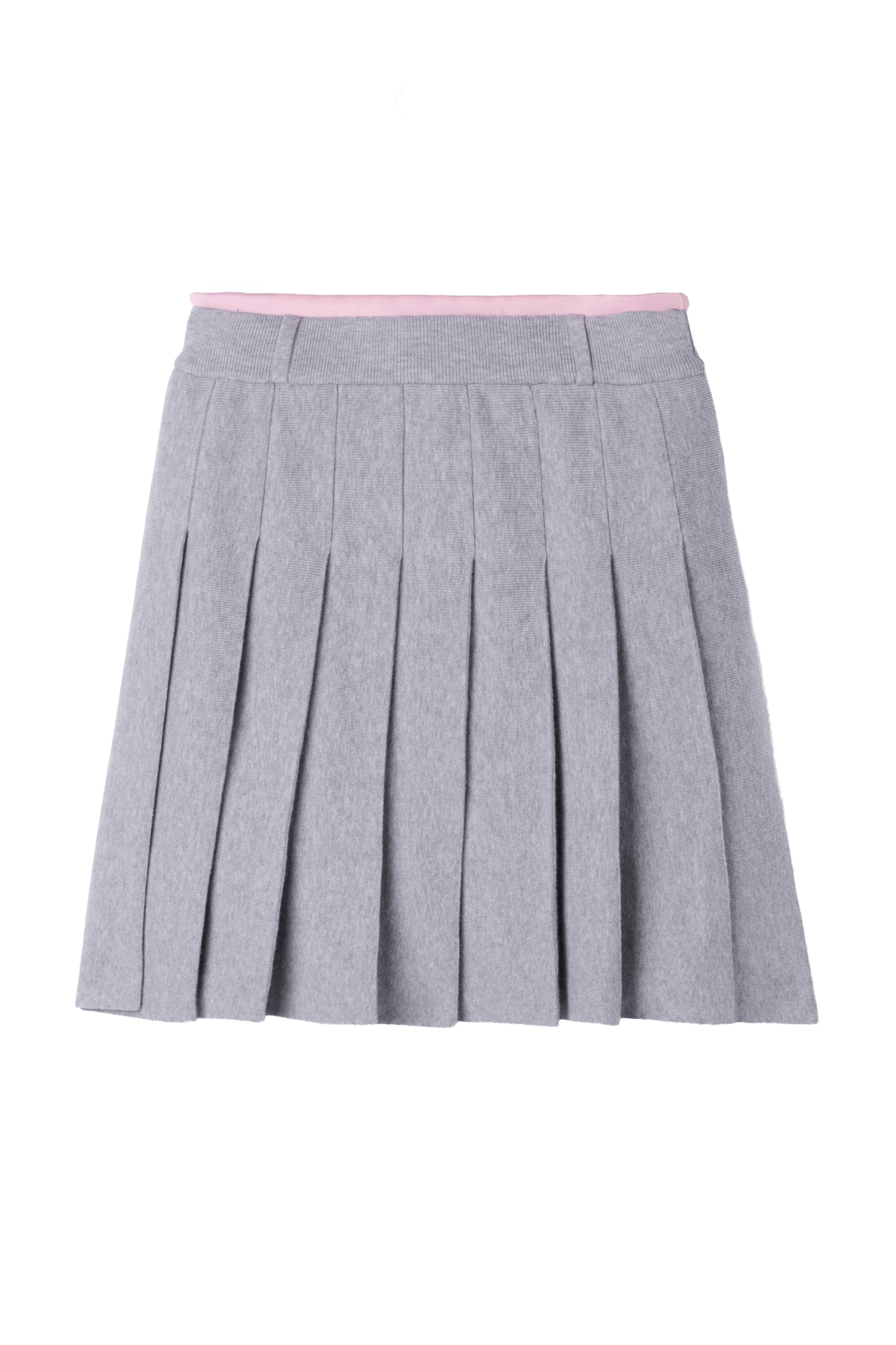 [Ship in mid-January] Luxe Comfort Pleated Knit Mini Skirt