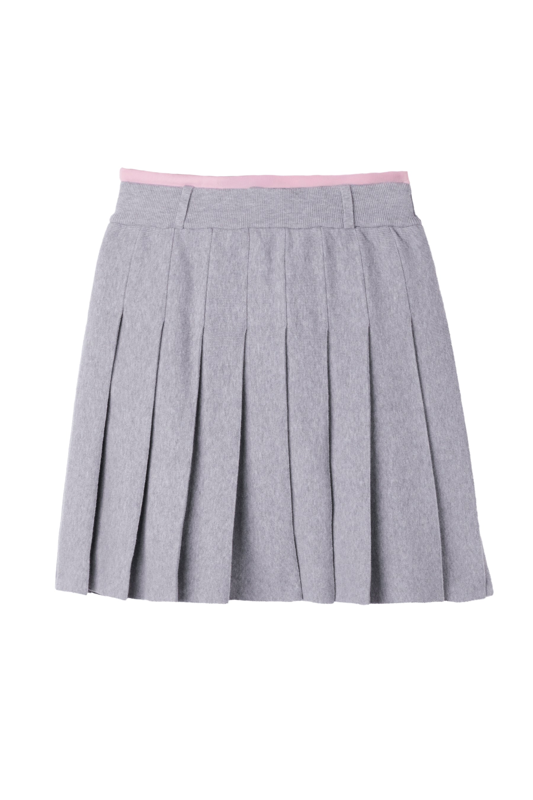 [Ship in mid-January] Luxe Comfort Pleated Knit Mini Skirt
