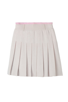 [Ship in mid-January] Luxe Comfort Pleated Knit Mini Skirt