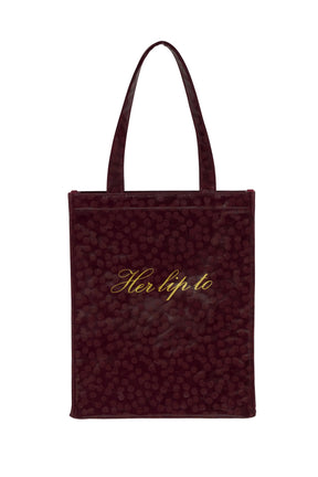 CAFÉ TANAKA × Her lip to Tote Bag