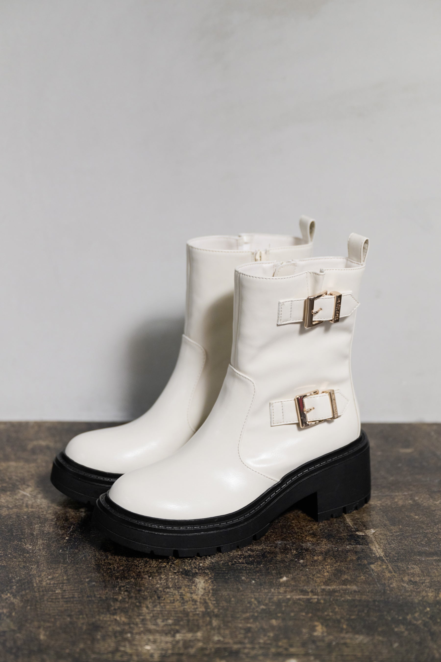 【新色】Double Buckle Boots