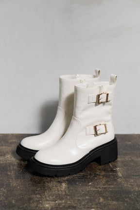 【新色】Double Buckle Boots