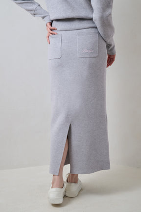 [Ship in mid-January] Luxe Comfort Knit Long Skirt