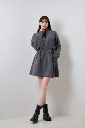 【1月上旬発送】Flight Mode Fleece Mini Dress