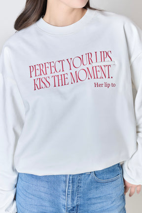 LIP TO LOVE SWEATSHIRT
