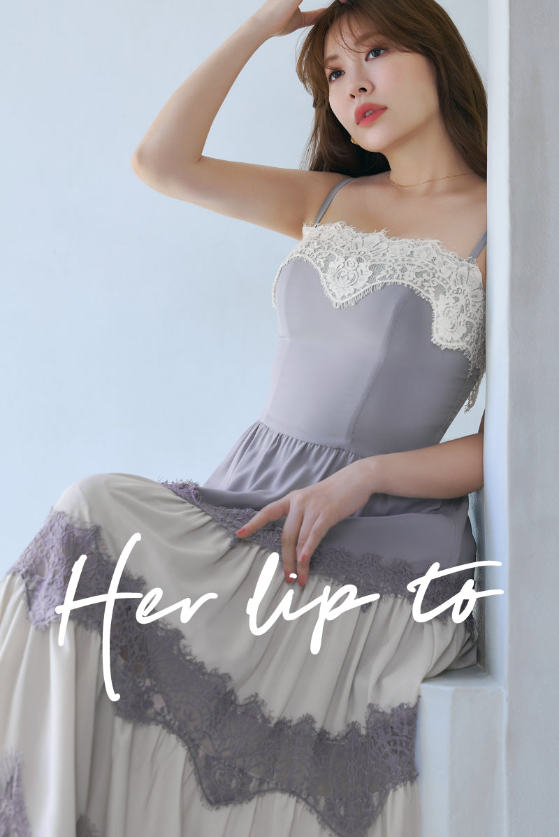 Her lip to