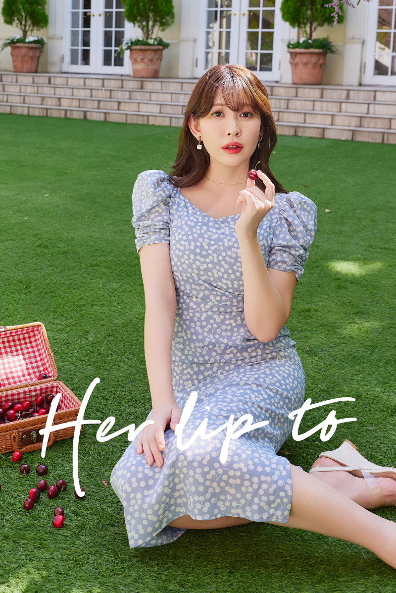 Her lip to