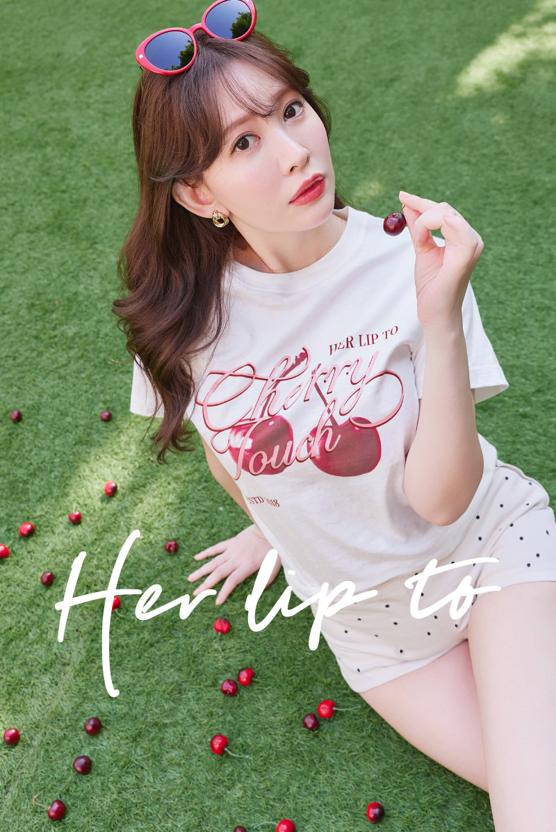 Her lip to