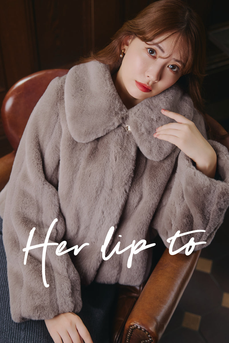 Her lip to
