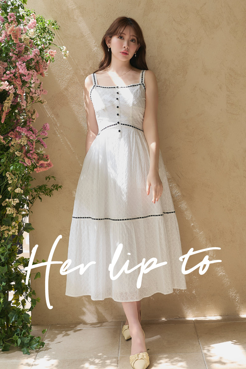 Her lip to