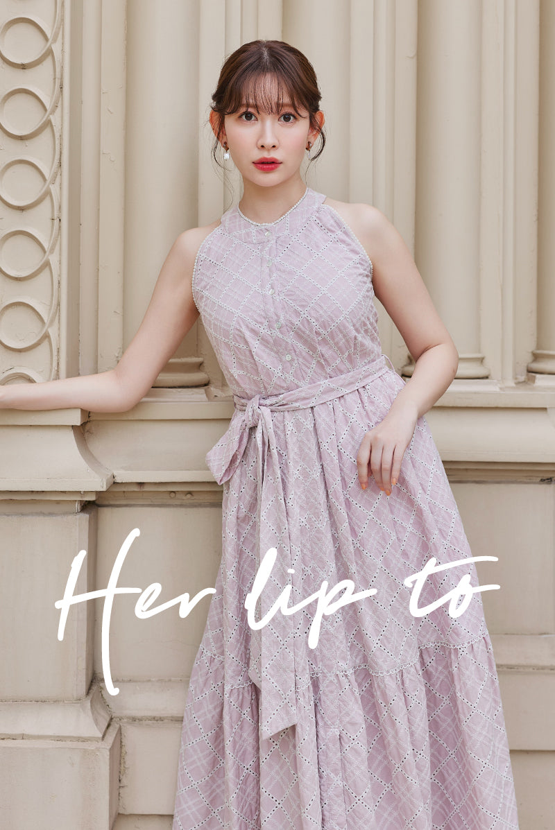 Her lip to