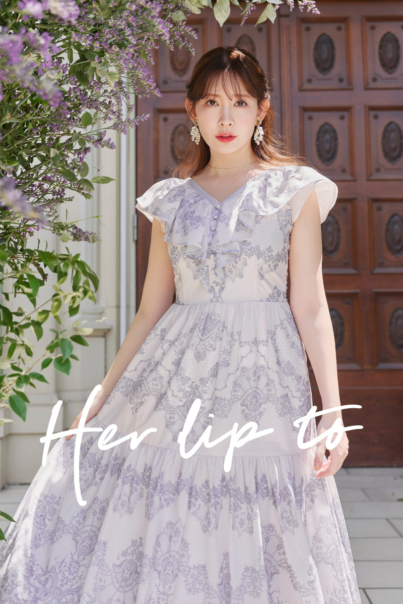 Her lip to
