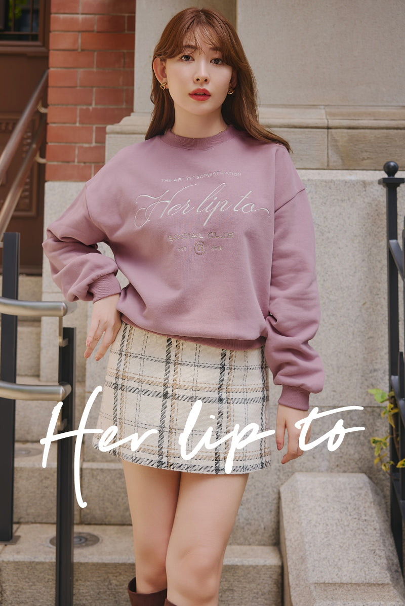 Her lip to