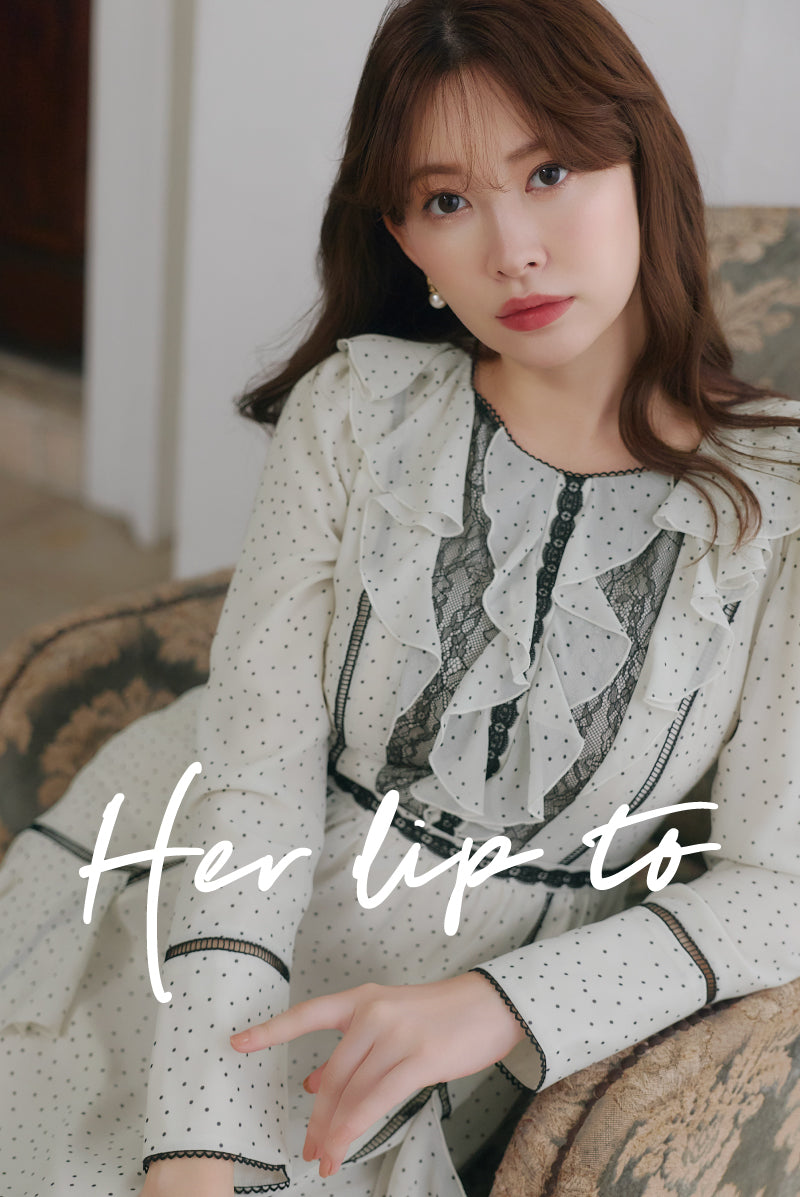 Her lip to