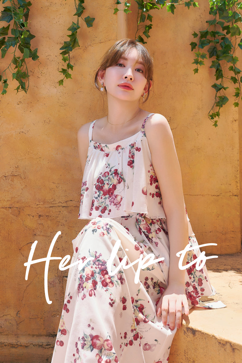 Her lip to