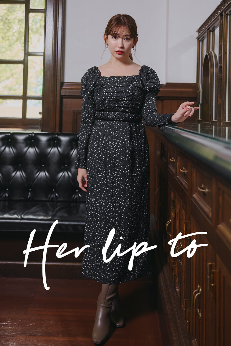 Her lip to