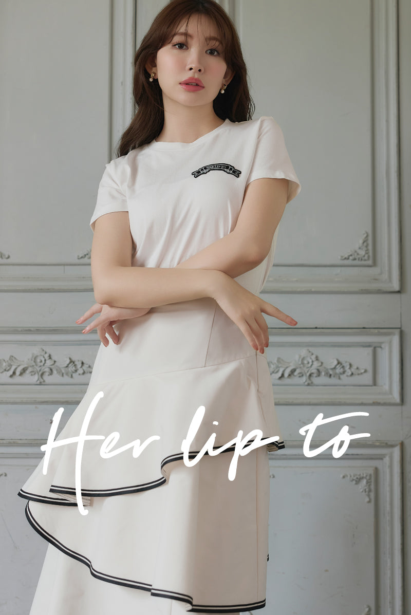 Her lip to