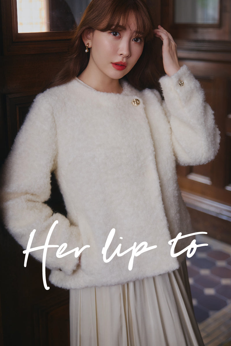 Her lip to