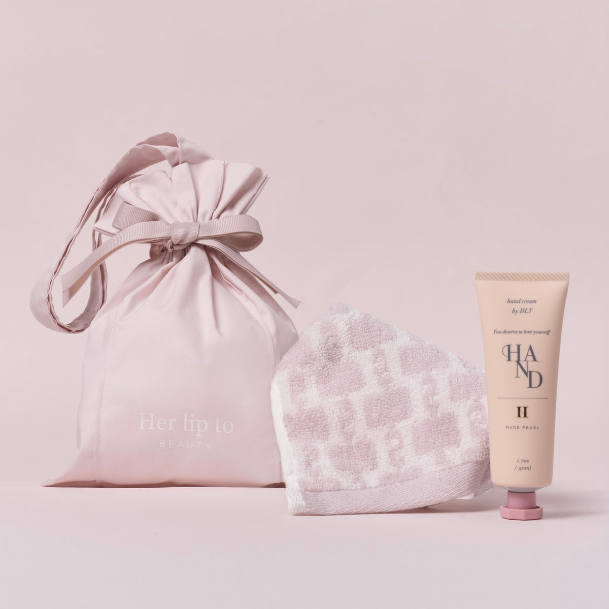 HAND CREAM & HAND TOWEL GIFT SET