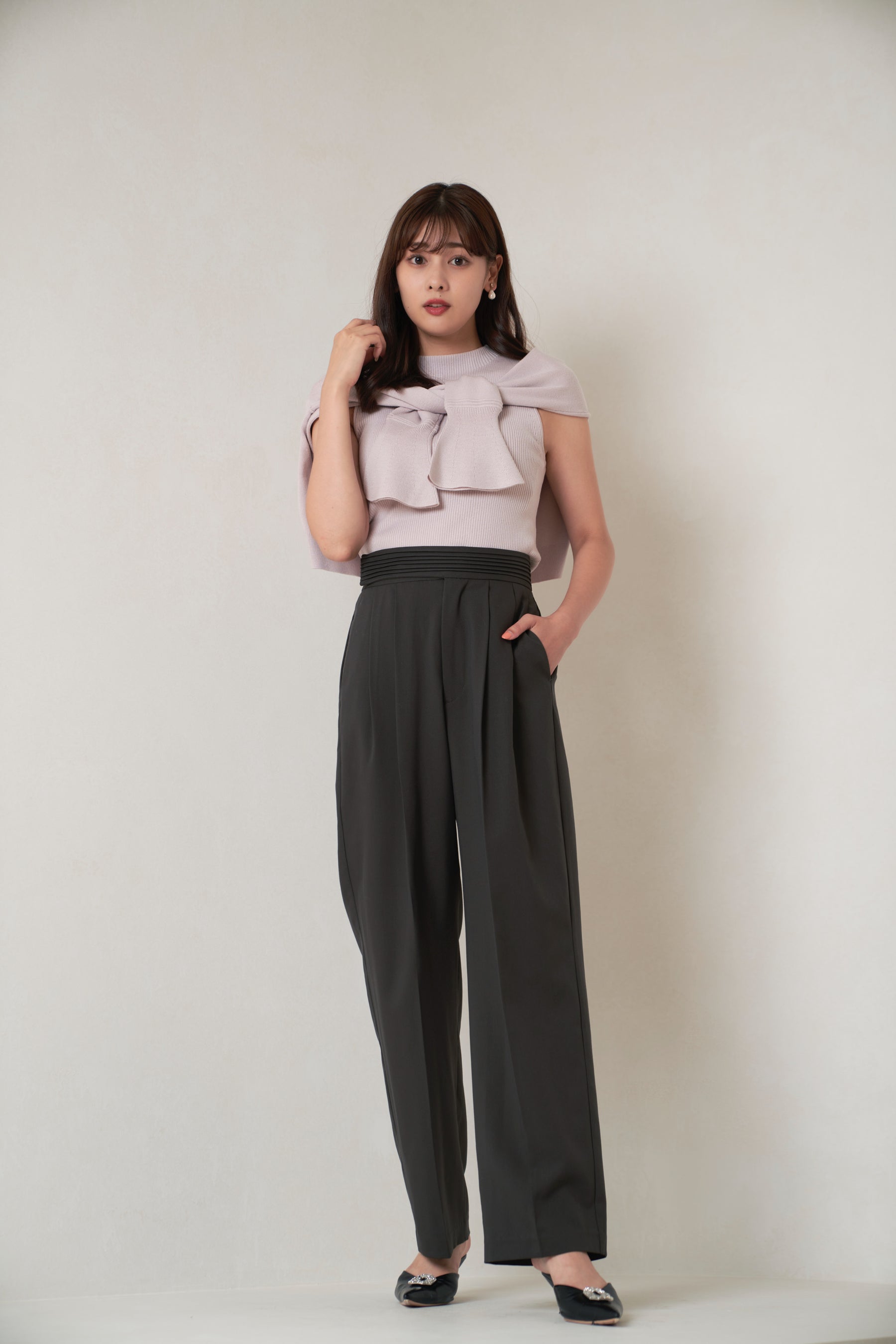 herlipto Manhattan Wide Leg Pants