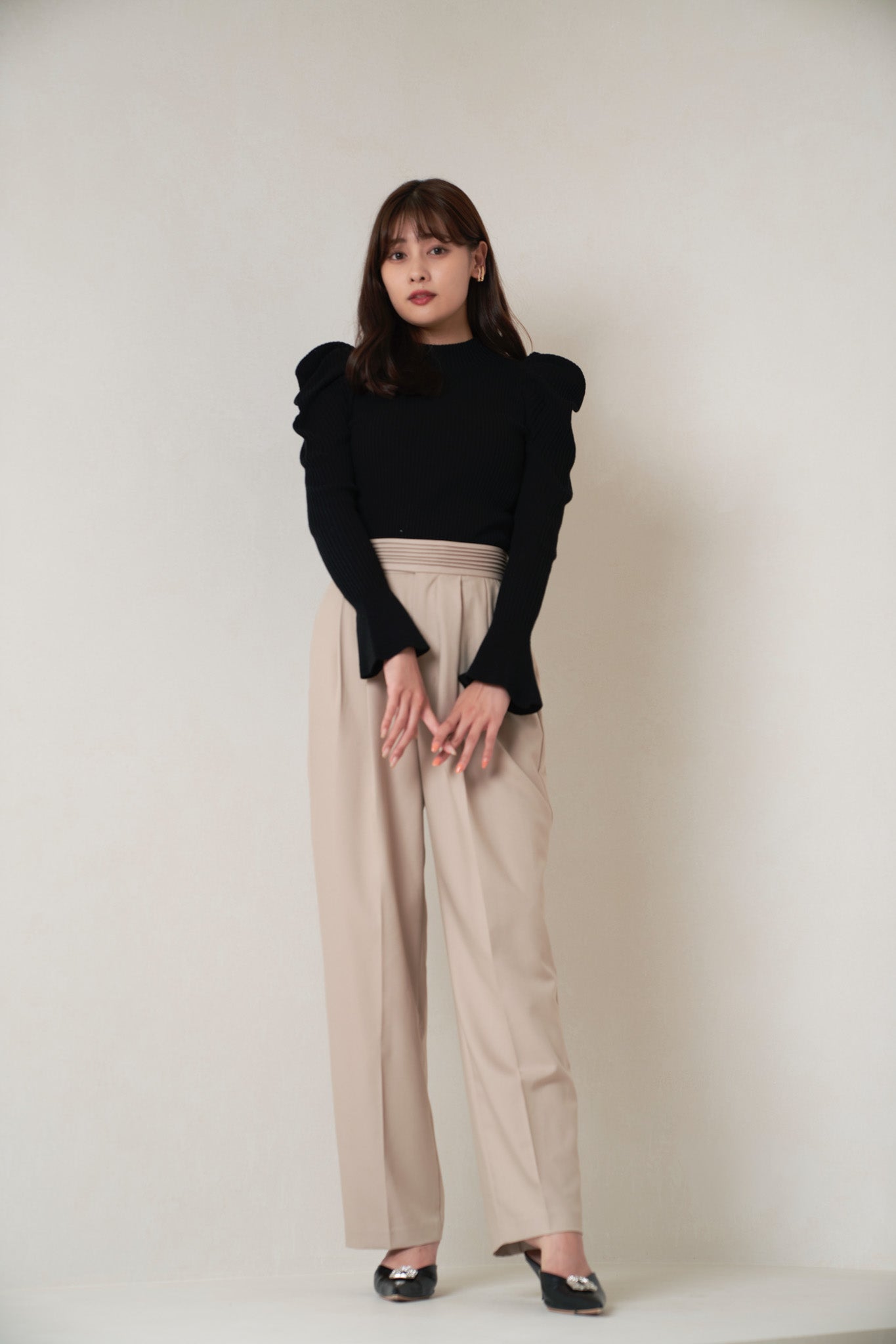 Manhattan Straight-Leg Pants