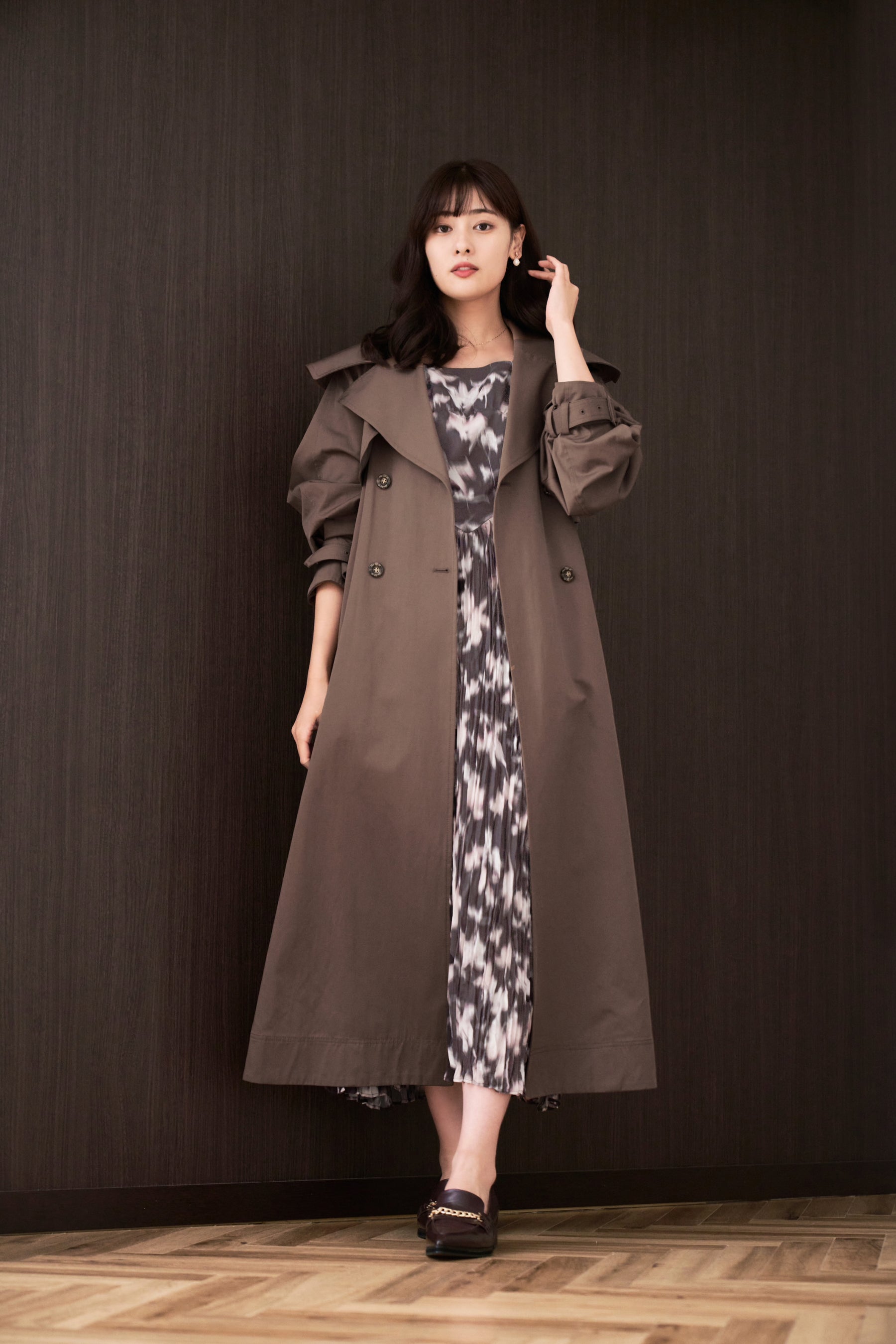 Grace Long Trench Coat