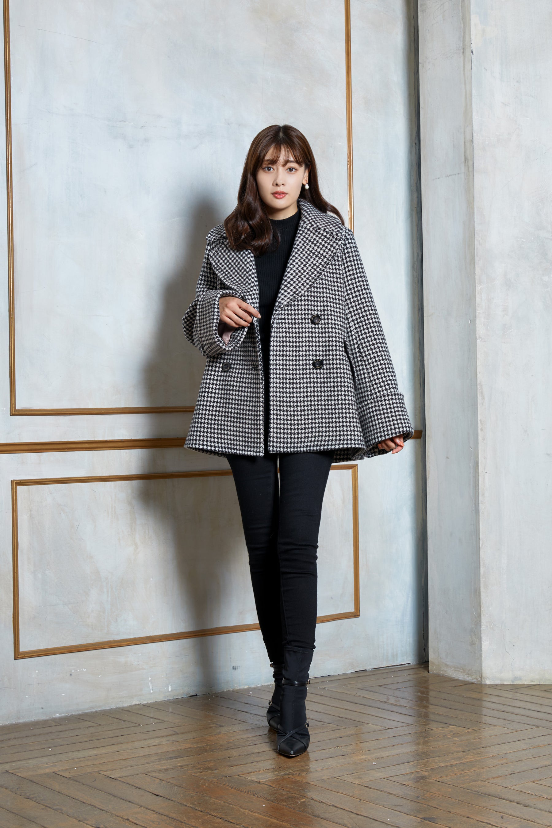 特集 Herlipto Proust Wool-Blend Melton Coat S - ジャケット/アウター