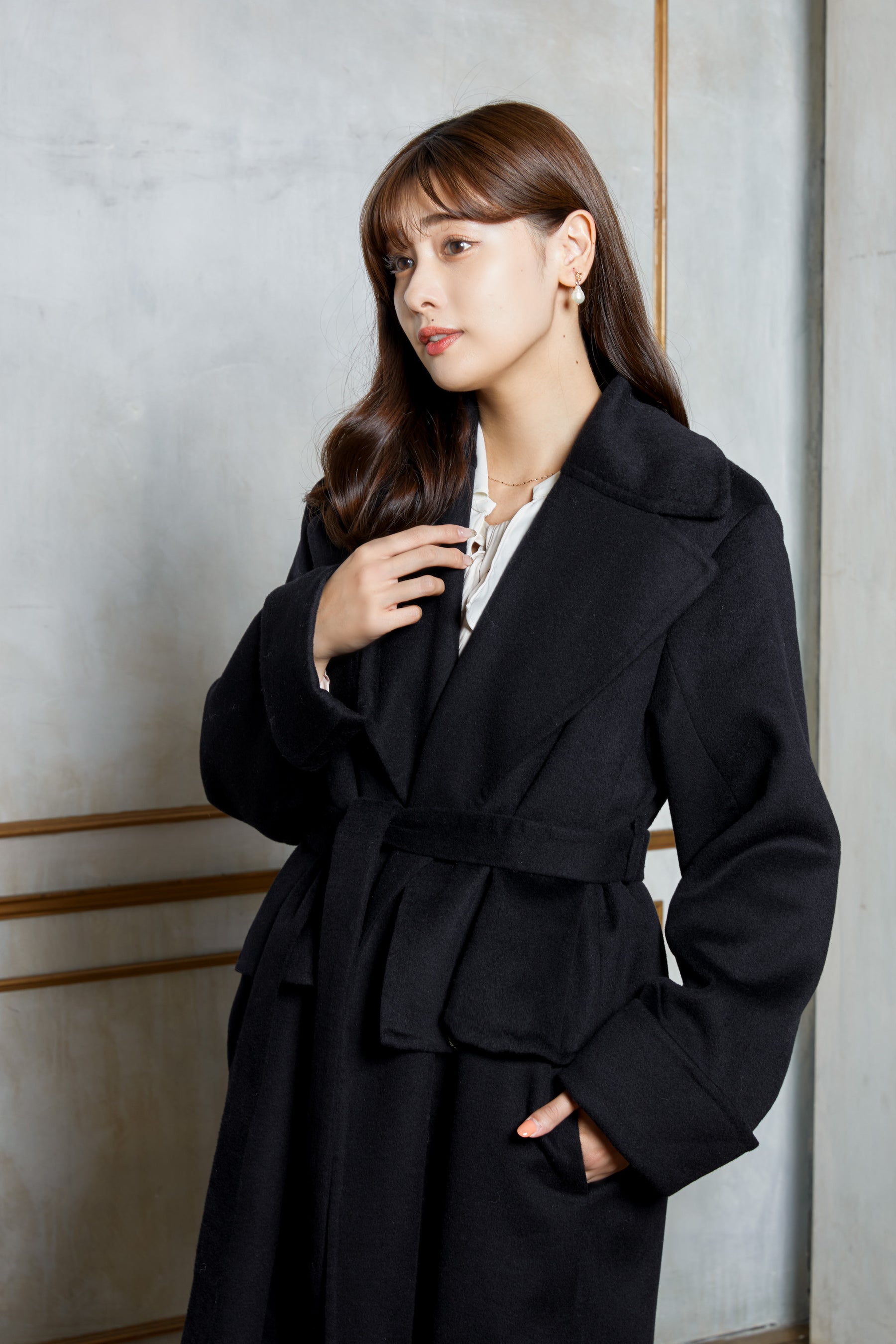 her lip to ♡ Capucines Long River Coat - ロングコート