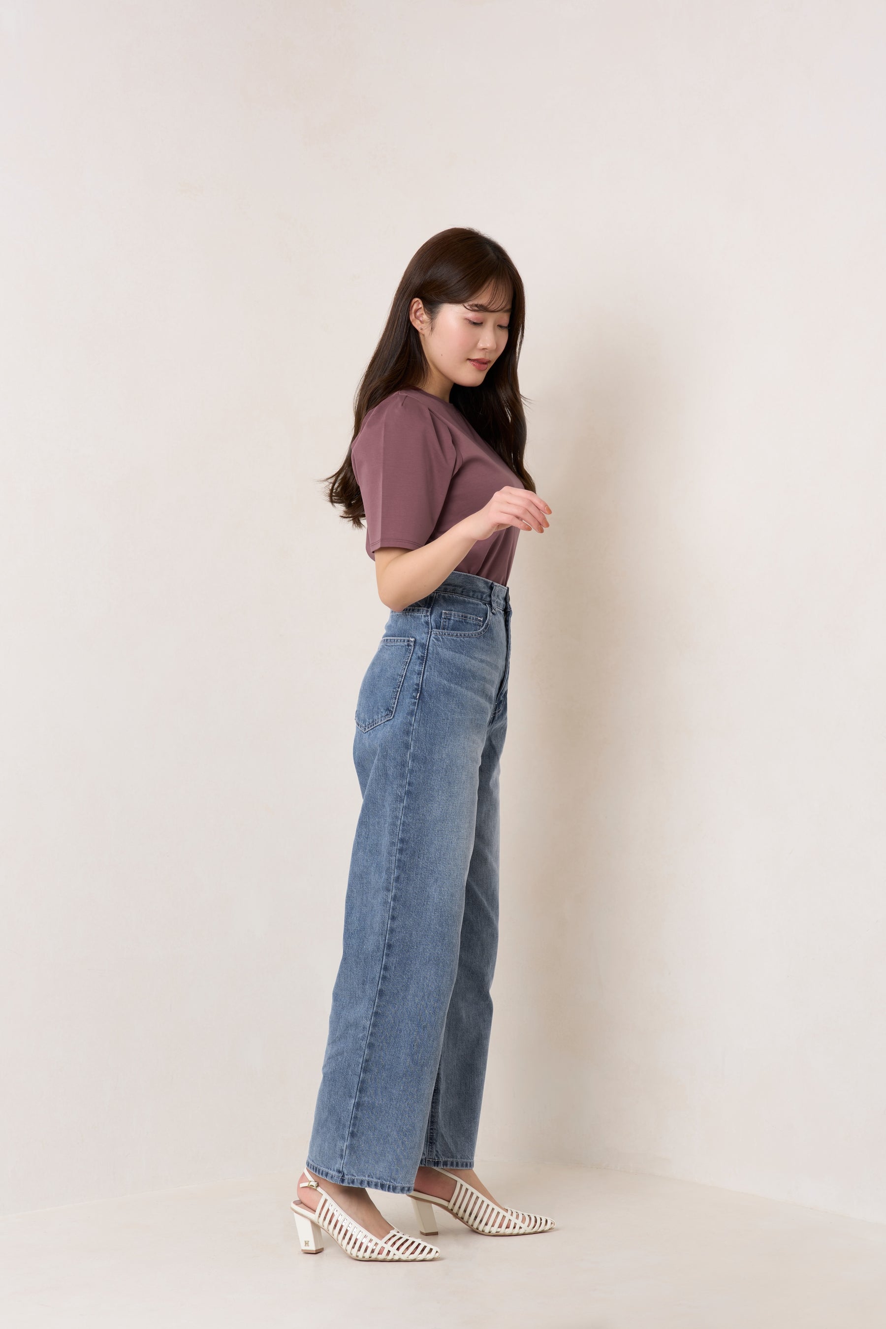 5月中旬発送】Milano Wide-Straight Jeans