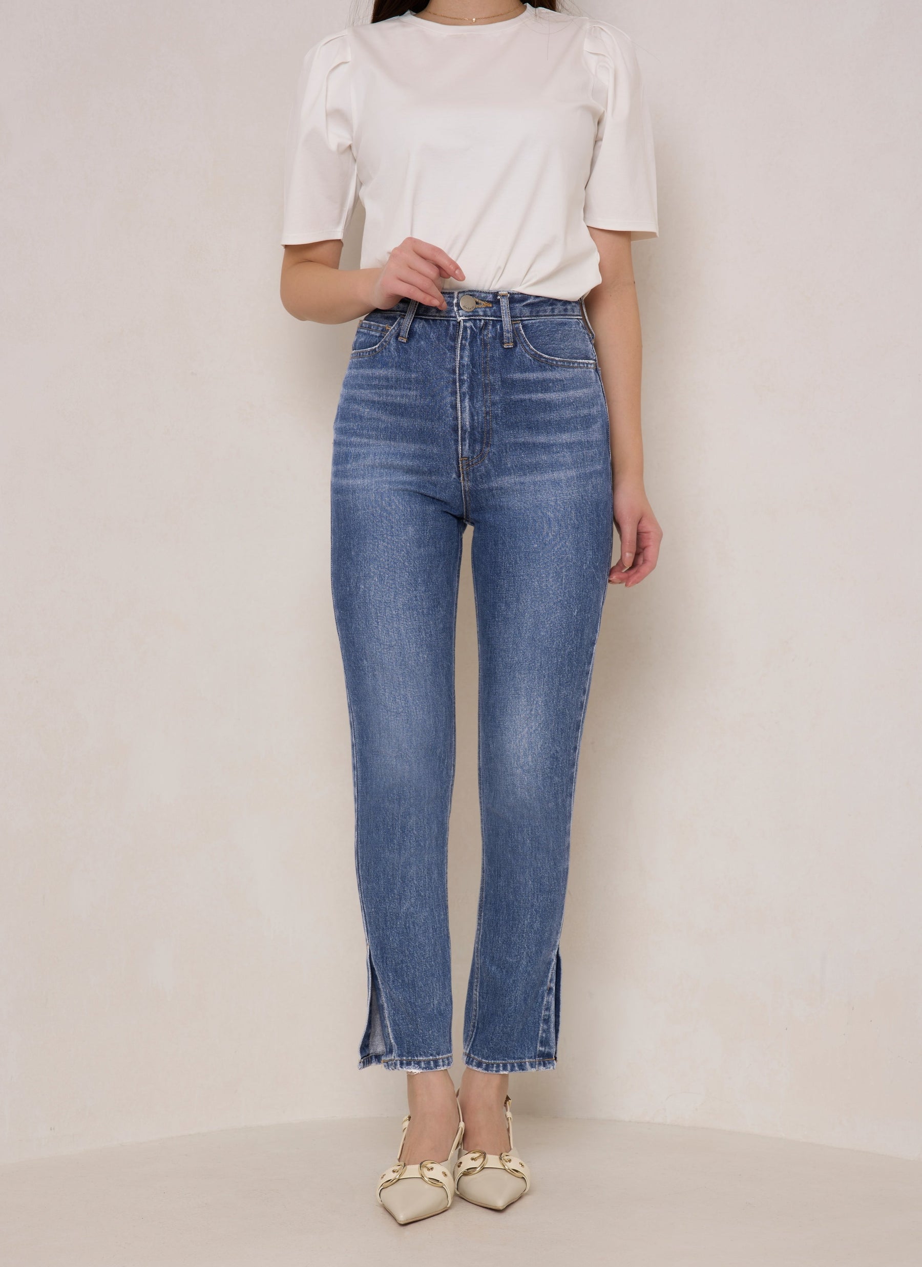 サイズが合わないので出品しますherlipto  Tokyo High Rise Jeans 24インチ