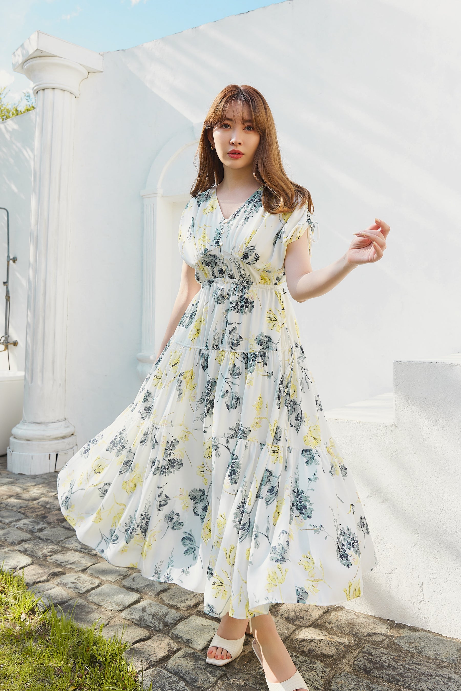 ワンピース Her lip to Full Of Love Long Dress Full Of Love Long Dress