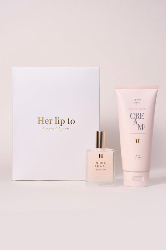 NUDE PEARL SET