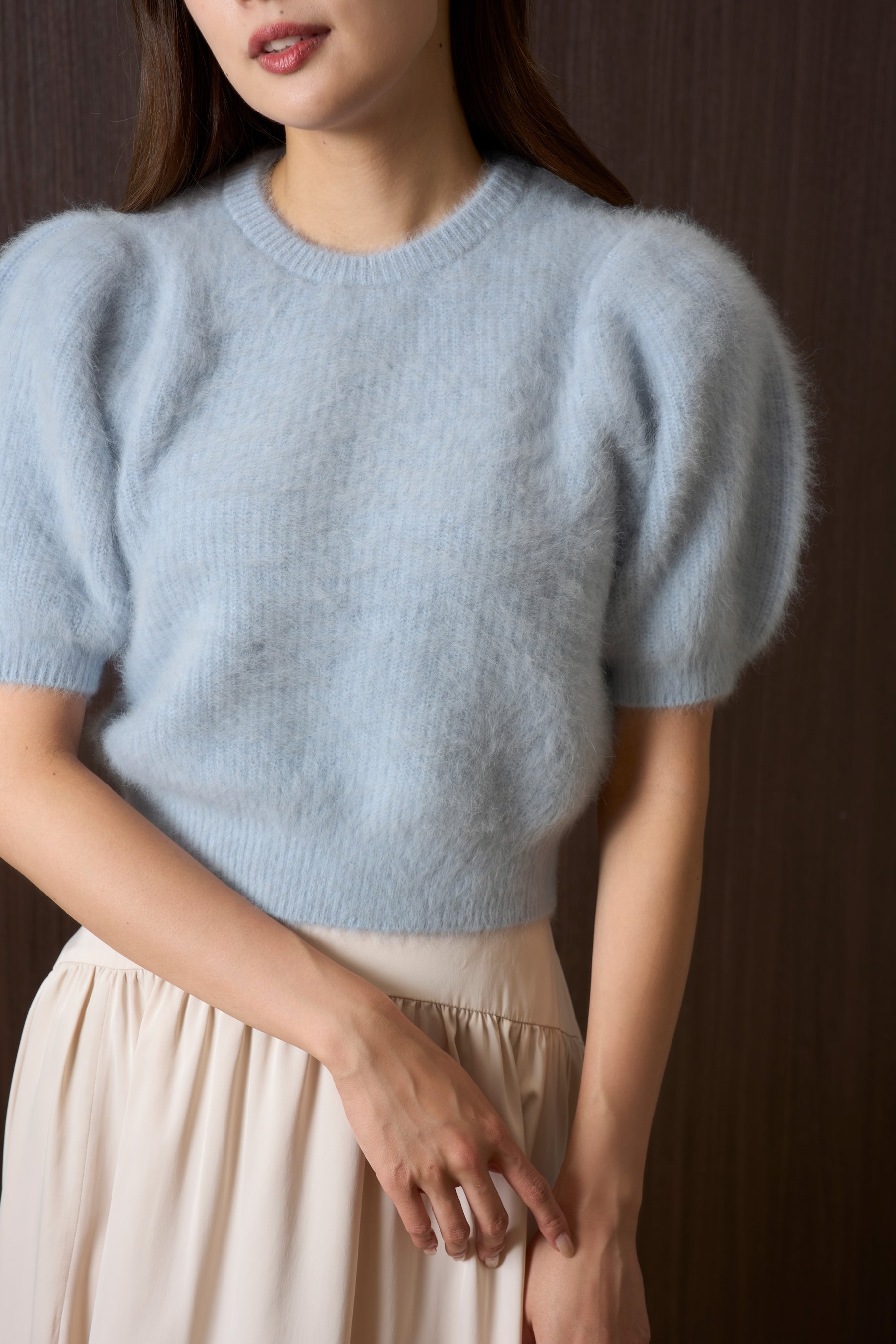 Fancy Cashmere Blend Pullover