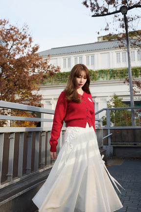 Be Mine Gather Ribbon Skirt