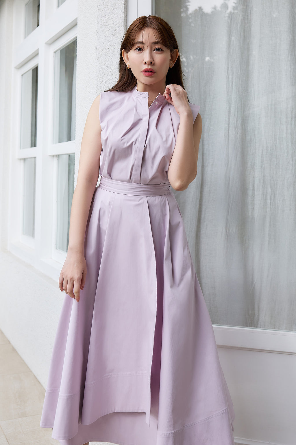 8月中旬発送】Cherry Pattern Strap Top