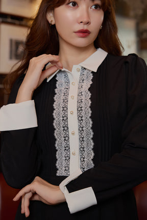 [Shipping mid-November] Odette Lace Mini Dress