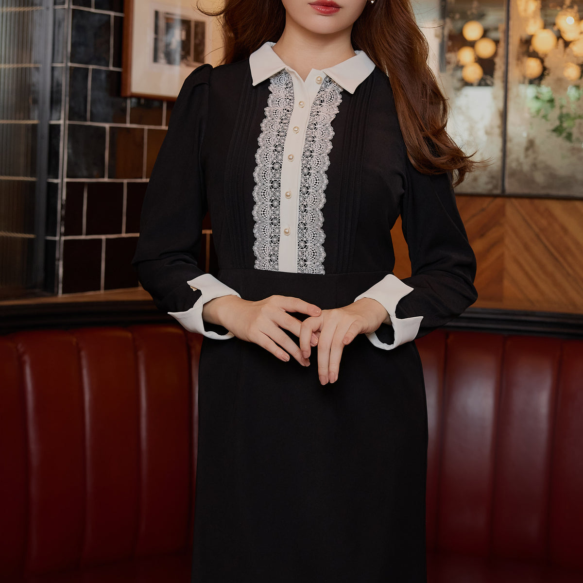 ハーリップトゥ　新品　完売商品Odette Lace Mini Dress Odette Lace Mini Dress