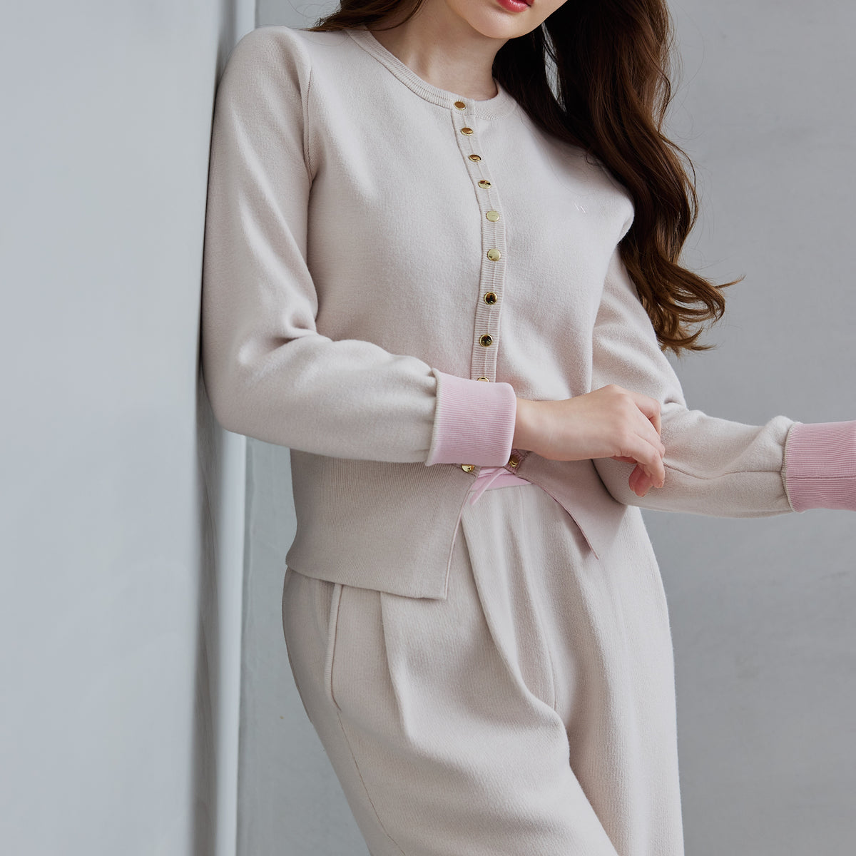 4月上旬発送】Luxe Comfort Knit Cardigan