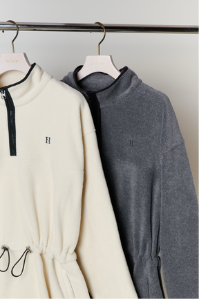 【1月上旬発送】Flight Mode Fleece Mini Dress