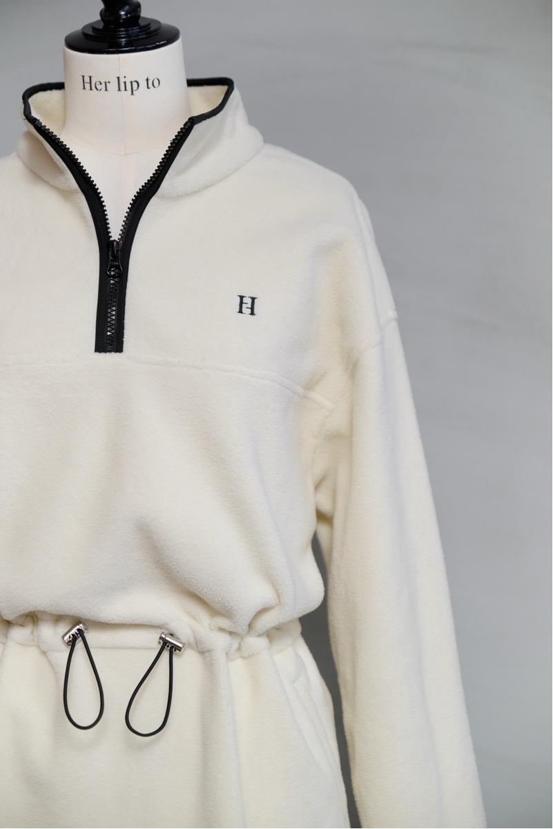 【1月上旬発送】Flight Mode Fleece Mini Dress