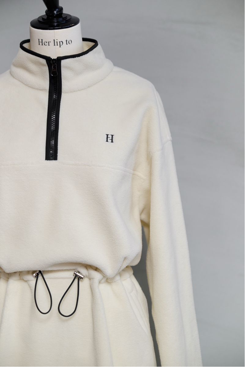 【1月上旬発送】Flight Mode Fleece Mini Dress