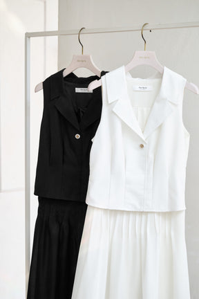 【5月中旬発送】Marianne Layered Tuck Dress
