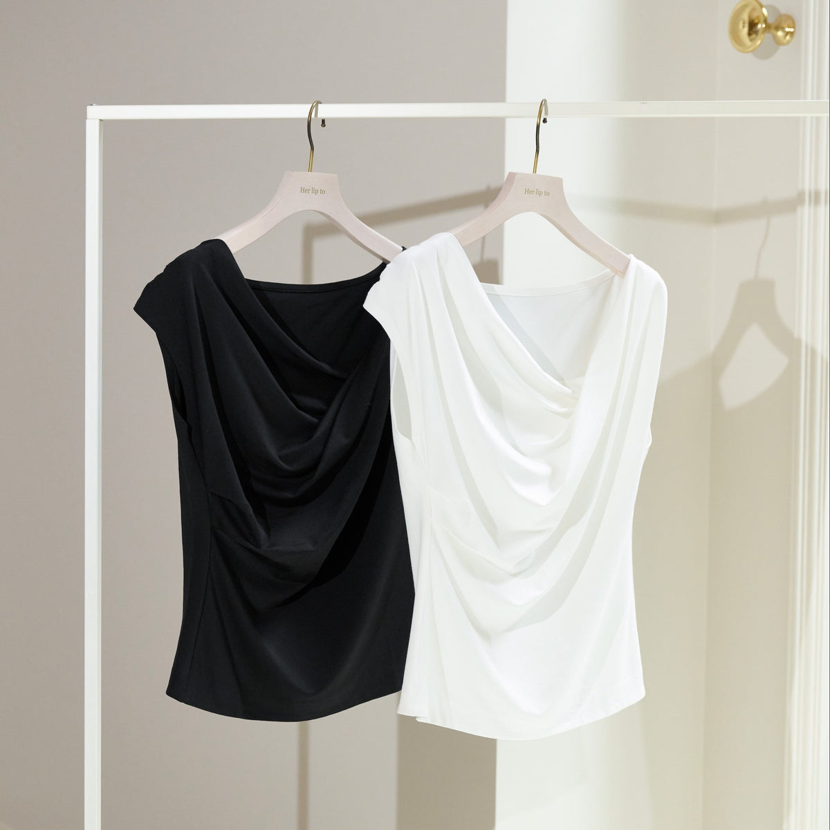 トップス Herlipto Celestia Top white Celestia Top