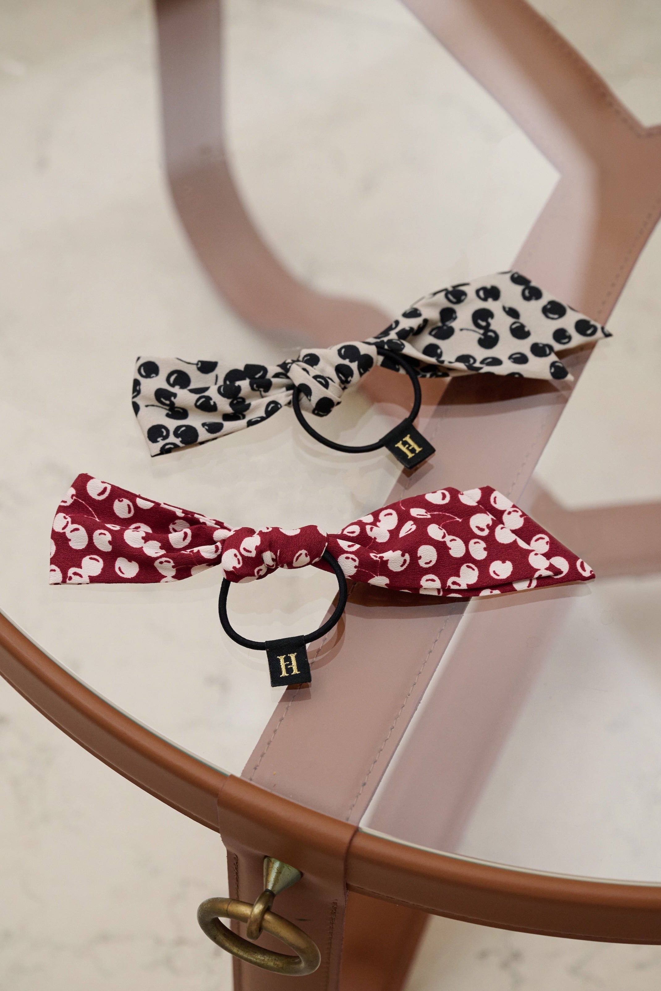 herlipto chain ribbon hair clip クリップ