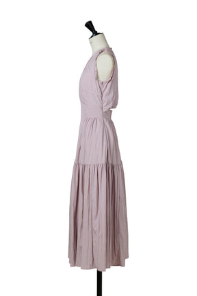 Viera Pintuck Tiered Dress