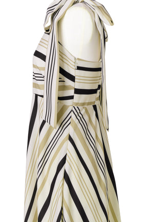 Cordelia Striped Ribbon Dress