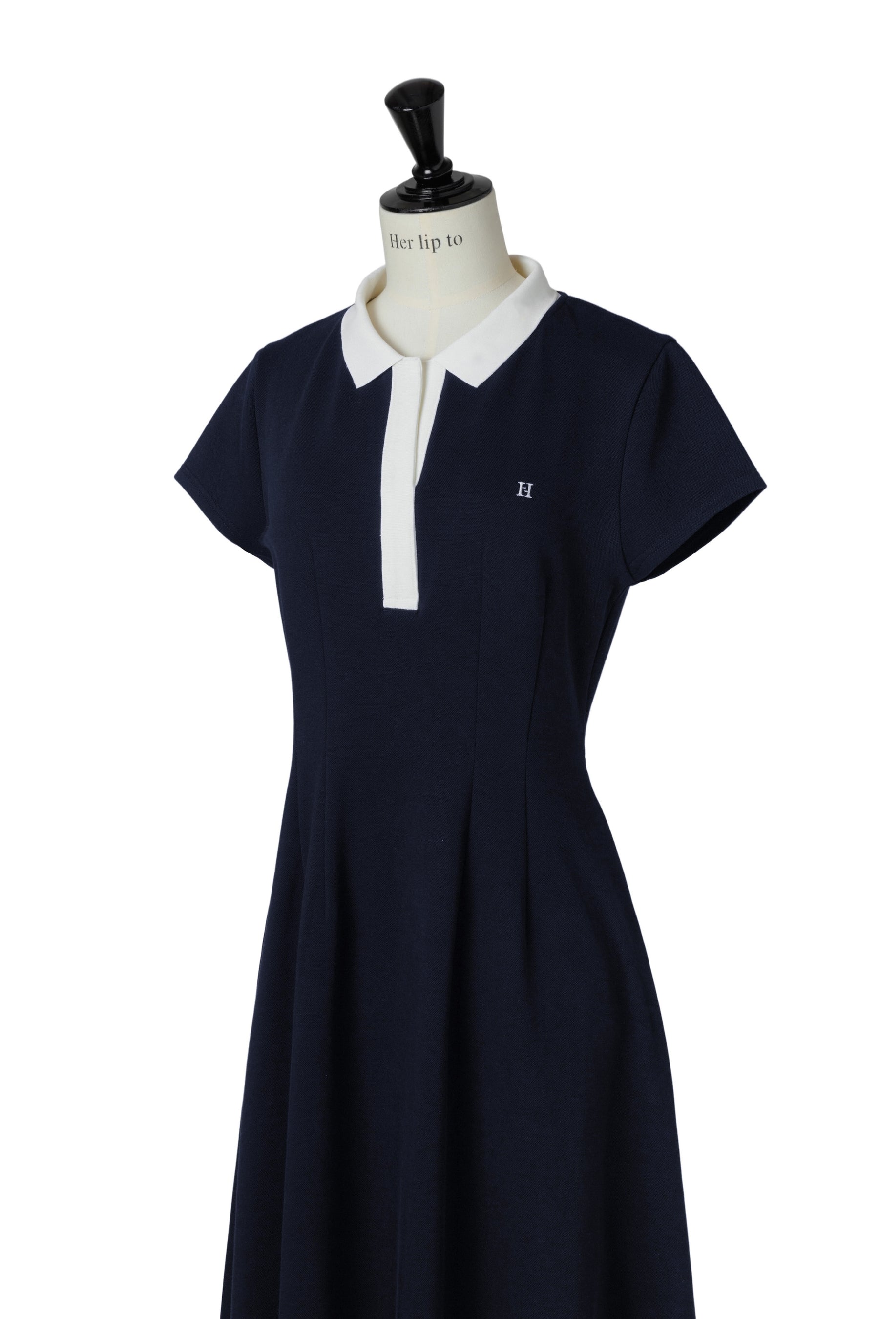 Short Sleeve Polo Dress